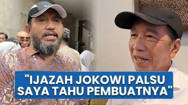 Rustam Effendi Yakin Ijazah Jokowi Palsu: Pembuatnya Itu Saya Tahu!