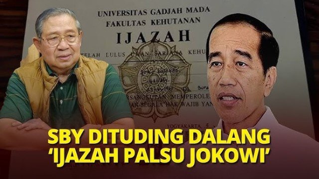 Saat SBY ‘Terganggu’ Karena Kena Fitnah Isu Ijazah Jokowi