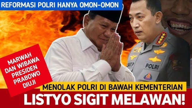 Sebut “Sampai Titik Darah Penghabisan”, Eks Panglima TNI: Kapolri Gunakan Bahasa Konflik dan Berbahaya!