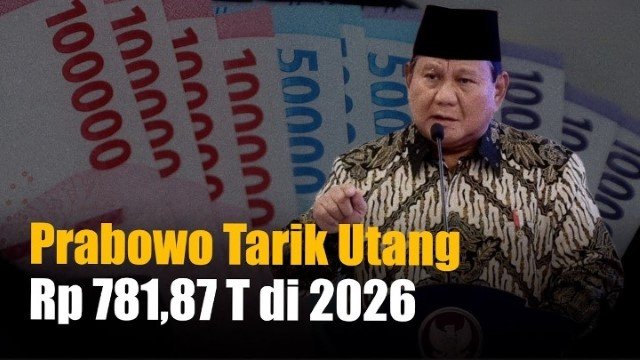Siap-Siap! 2026 Prabowo Siap Tarik Hutang Rp700 Triliun, Pajak Bakal Meroket