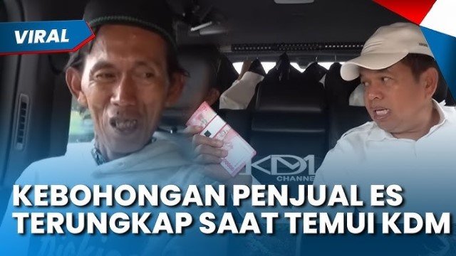 Taktik Dedi Mulyadi Bongkar ‘Kebohongan’ Penjual Es Kue Bogor Disorot, KDM: Saya Gak Percaya Bapak Ini!