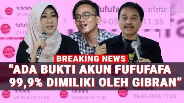 Teliti 50 Tulisan Akun Fufufafa, Dokter Tifa Yakin 99% Pemiliknya adalah Gibran!