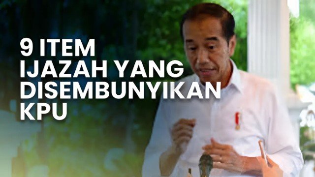 Terbongkar! Ini Daftar 9 Informasi Ijazah Jokowi yang Sengaja ‘Ditutupi’ KPU