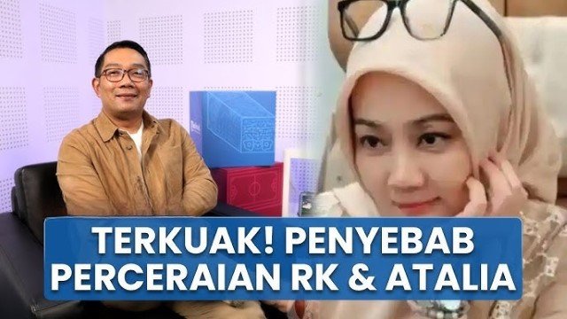 Terbongkar ‘Pemicu’ Perceraian Ridwan Kamil dan Atalia Praratya, Bukan karena Perselingkuhan