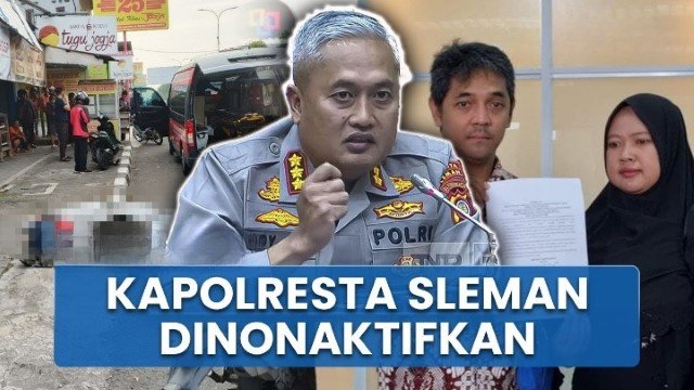 Terkuak! Ini Alasan Mabes Polri ‘Nonaktifkan’ Kapolresta Sleman Buntut Kasus Hogi Minaya