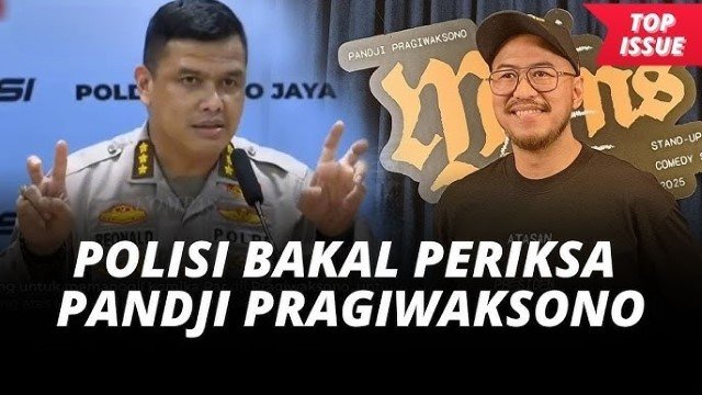 Terungkap! Ini Materi Mens Rea Pandji Pragiwaksono yang Dilaporkan ke Polisi