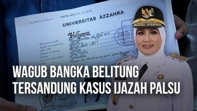 Wagub Babel Dicecar 10 Jam di Bareskrim, Misteri Ijazah Sarjana Terkuak?