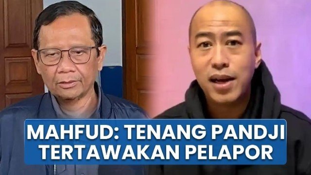 Yakin Tak Dihukum, Mahfud MD Minta Pandji Tertawakan Orang yang Melaporkannya ke Polisi: Tenang!