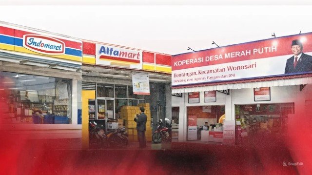 Alfamart-Indomaret Tak Boleh Ekspansi, Kopdes Merah Putih Prabowo Takut ‘Tersaingi’?