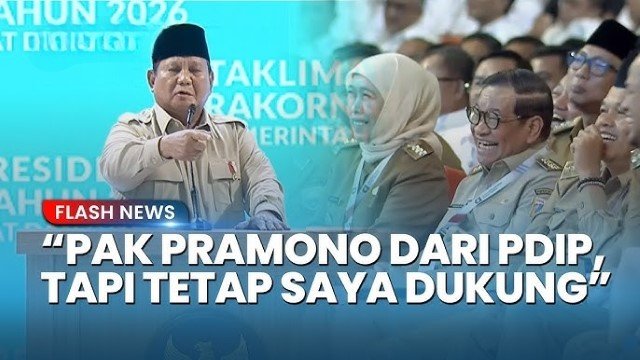 Analisis Pengamat Soal Pernyataan Prabowo ‘Dukung’ Pramono Anung Sebagai Gubernur DKI