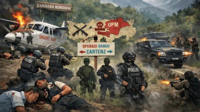 Ancaman Bersenjata Nyata, Kenapa Operasi Papua Dipimpin Polri Bukan TNI