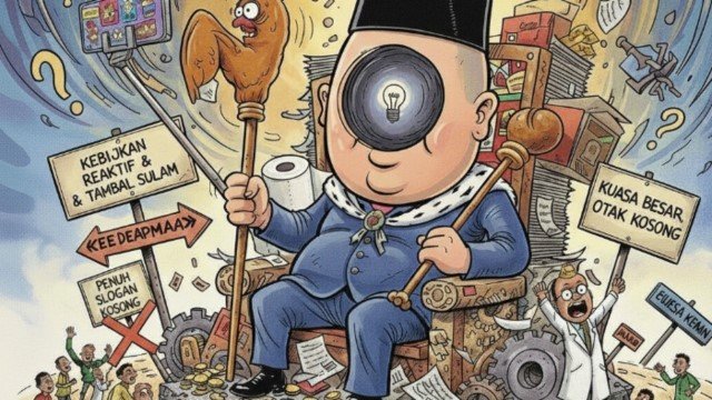 'Bahaya Berkuasa, Tapi Otak Kosong'