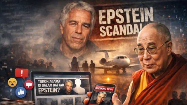 Bikin Geger Umat! Dalai Lama Akhirnya Buka Suara Soal Namanya Disebut Ratusan Kali Dalam Dokumen Rahasia Epstein