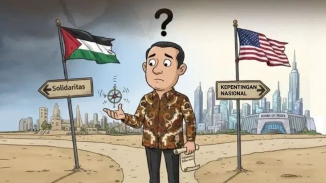 'Board of Peace', Indonesia Terjebak Dalam Pusaran Permainan Geopolitik Trump