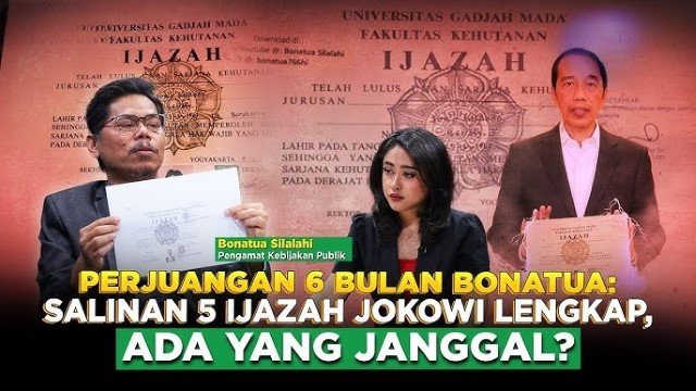 Bonatua Silalahi Ungkap ‘Perbedaan’ Salinan Ijazah Jokowi dari KPU di Sidang CLS