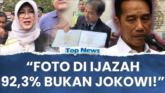 Dokter Tifa Guncang PN Solo, Sebut Struktur Wajah Jokowi di Ijazah Beda Jauh Selisihnya 92 Persen!
