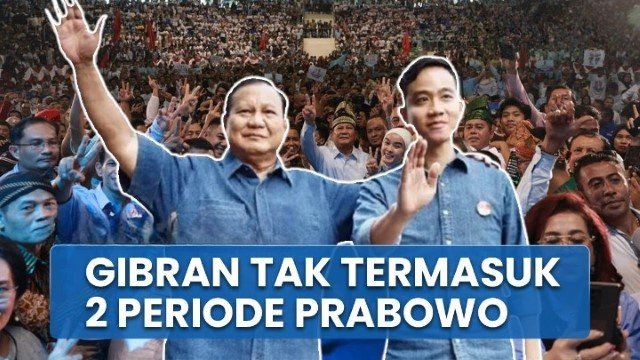 Kasihan! Gibran Tak Termasuk Dalam Dukungan 2 Periode Prabowo, Fufufafa Pensiun Dini?