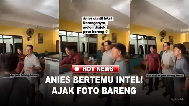 HEBOH Anies Baswedan Dipantau ‘Intel’ Saat Sedang Makan Soto, Kodam Diponegoro: Hoaks!