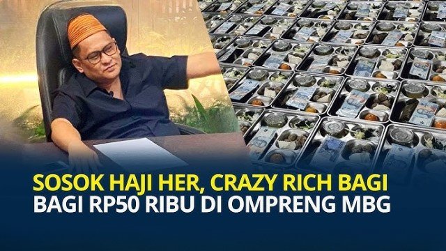 Haji Her Saya Bukan Cari Uang Dari Program MBG, Uang Saya Sudah Banyak!