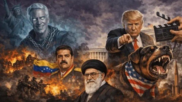 Hantu Epstein dan Skenario 'Wag The Dog' Donald Trump Dari Maduro hingga Iran
