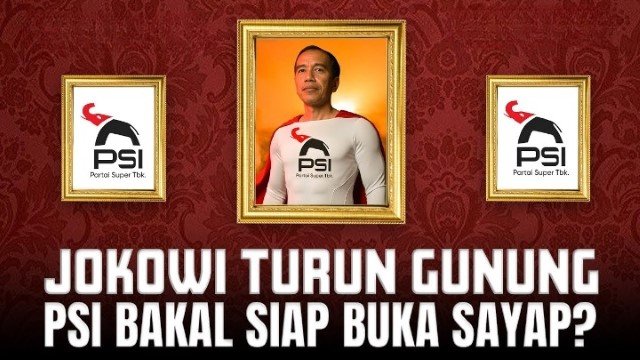 IPR: Terlanjur 'Gendong' Anak dan Mantu Jadi Alasan Jokowi 'Turun Gunung' Bela PSI