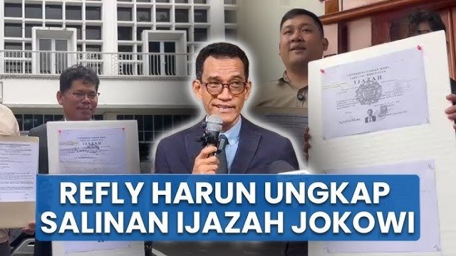 Ijazah Jokowi Tanpa Sensor Dibongkar! Klaim Identik dengan Dokumen Riset Roy Suryo Cs