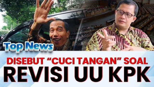 Jokowi Dukung UU KPK Kembali ke Versi Lama Tuai Kritik Tajam, Dianggap Cari Muka hingga Cuci Tangan