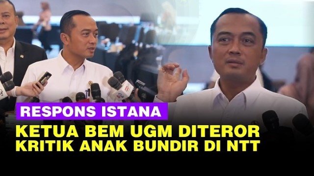 Ketua BEM UGM Diteror, Respons Istana Makanya Kalau Kritik Pakai Etika!