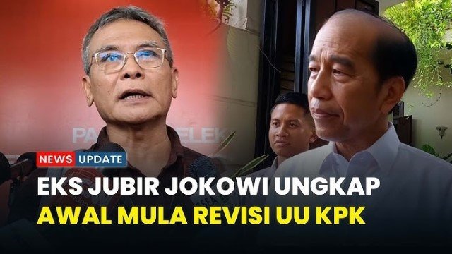 Kilas Balik Revisi UU KPK Johan Budi Ungkap Saran Penolakan hingga Tudingan 'Cuci Tangan' Jokowi