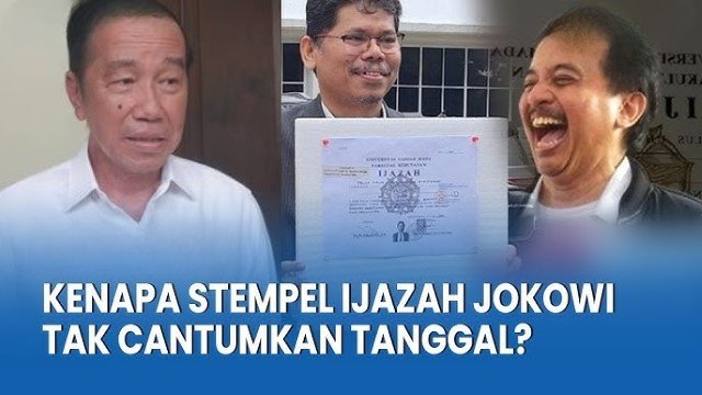 Legalisir Ijazah Jokowi Tidak Ada Tanggal Sah atau Tidak