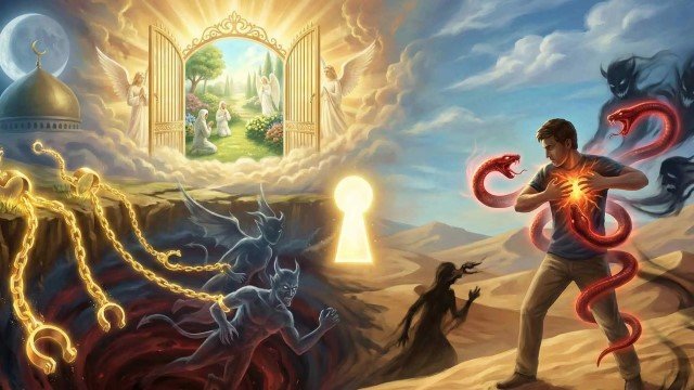 Makna Setan Dibelenggu di Bulan Ramadan Harfiah atau Kiasan