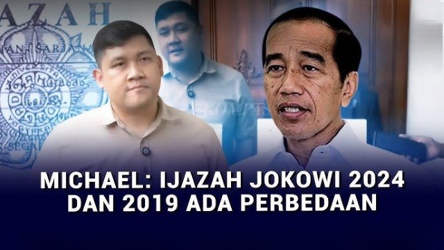 Michael Sinaga Ungkap Ijazah Jokowi 2014 dan 2019 Ada Perbedaan dengan Data Sebelumnya