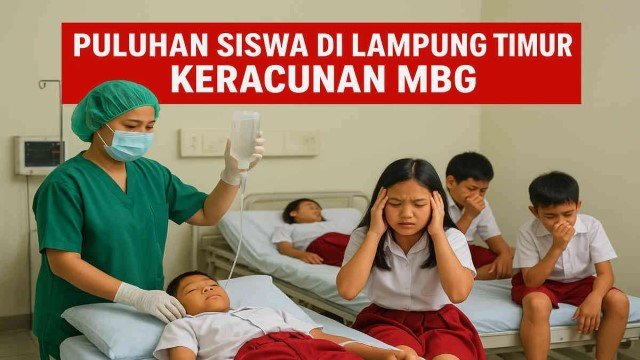 PARAH! Keracunan Massal MBG di Lampung, Orang Tua Diminta Tak ‘Curhat’ di Media Sosial