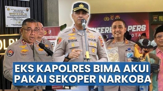 Pengakuan Mencengangkan Eks Kapolres Bima AKBP Didik Putra Kuncoro Soal Koper Isi Narkobanya