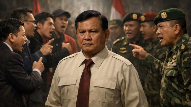 Perang Sunyi di Sekitar Prabowo Kubu Sipil vs Militer Berebut Kendali Istana!