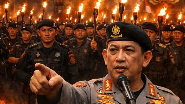 Pernyataan “Siap Perang” Kapolri Dinilai Lawan Aspirasi Publik, Desakan Reformasi dan Pergantian Kapolri Menguat!