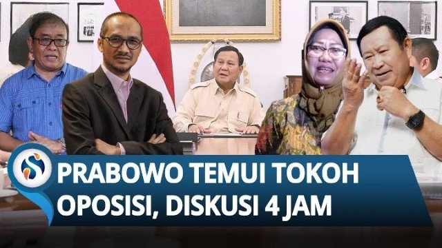 Prabowo Undang Tokoh Oposisi ke Istana: Dialog Terbuka atau Strategi Politik?