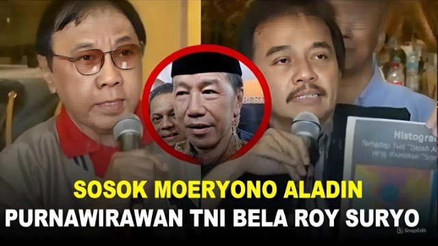 Rekam Jejak Moeryono Aladin, Jubir FPP TNI Yang Yakin '11 Ribu Triliun Persen' Ijazah Jokowi Palsu