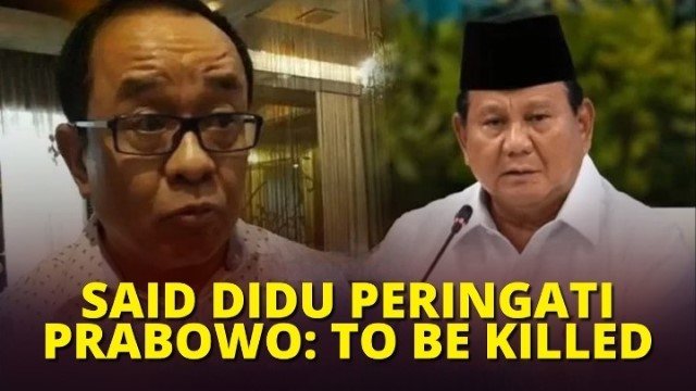 Said Didu Sebut Presiden Prabowo Berada di Titik To Kill or To Be Killed, Apa Maknanya