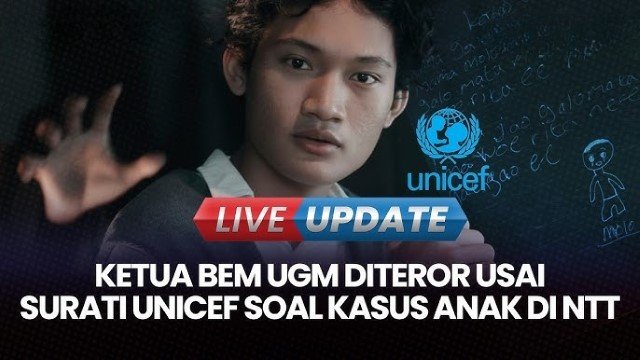 Sepak Terjang Ketua BEM UGM Tiyo Ardianto: Mosi Tidak Percaya Rektor, Surat UNICEF Berbuntut Teror