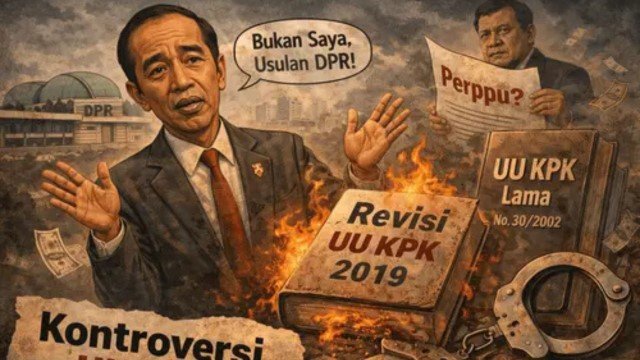 Sikap Jokowi Dukung UU KPK Kembali ke Versi Awal Dinilai Janggal, Wajar Publik Curiga!