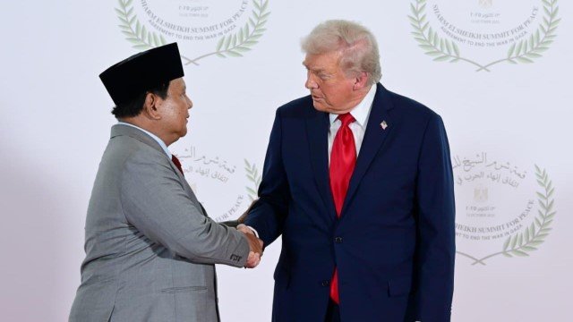 Trump Puji Prabowo di Rapat BoP Saya Tak Ingin Melawannya!