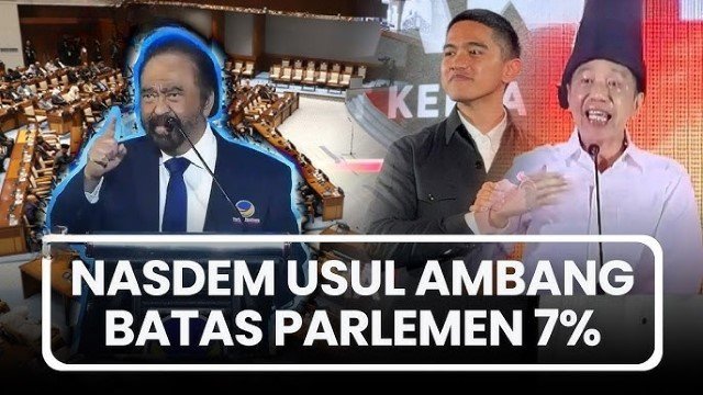 Usulan Ambang Batas 7 Persen Manuver NasDem ‘Persempit’ Ruang Gerak PSI