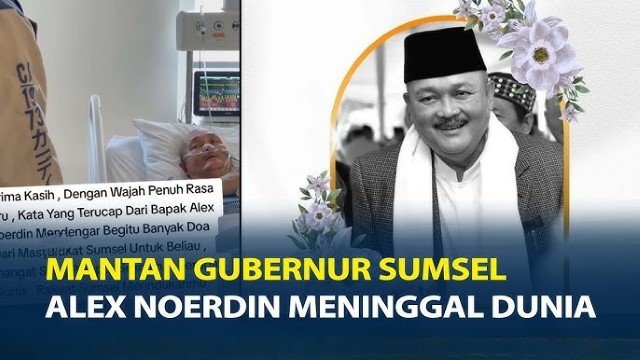 Wafat di Usia 74 Tahun, Ini 7 Kontroversi Alex Noerdin Kasus Korupsi hingga Dana Bagi Hasil Migas