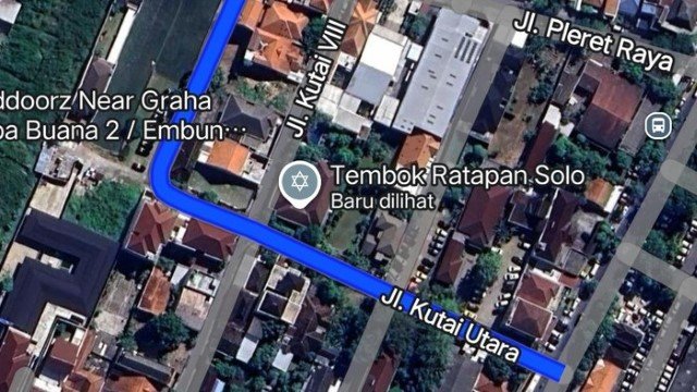 Ya Ampun! Viral Rumah Jokowi Diberi Nama ‘Tembok Ratapan Solo’ di Google Maps