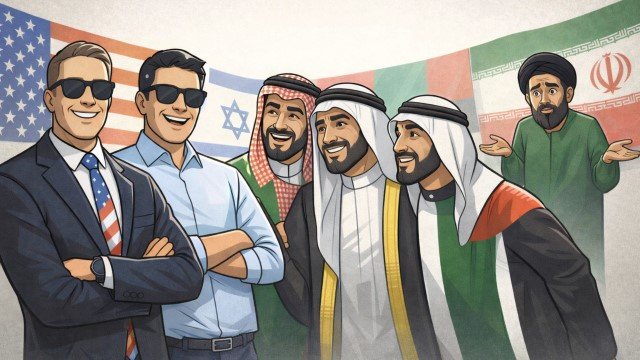 6 Negara Arab Tiba-Tiba Gabung AS Kutuk Iran, Ada Apa
