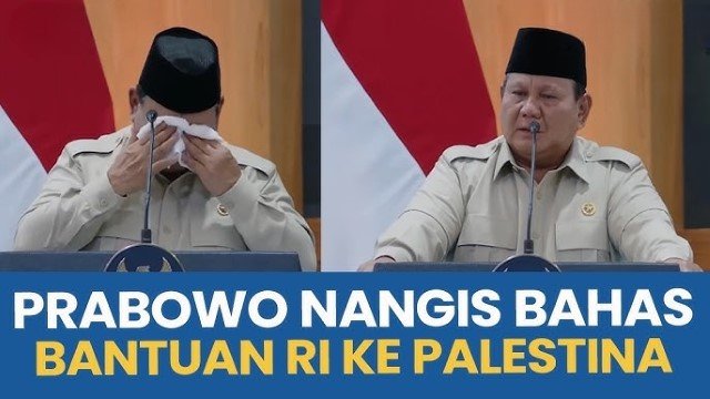 Aktivis NU Bingung Melihat Sikap Prabowo Menangis Untuk Palestina, Tapi Gabung Board of Peace Bersama AS–Israel