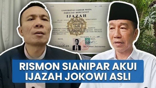 Analisis Terbaru Rismon Sianipar Soal Ijazah Jokowi, Berbanding 180 Derajat!