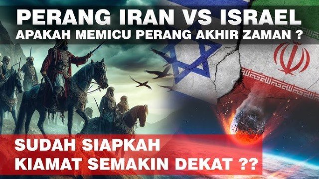 Benarkah Perang Iran vs Israel Tanda Akhir Zaman Ini Penjelasan Ustadz Adi Hidayat!