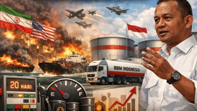 Dampak Hebat Perang AS-Iran Minyak Meroket hingga Harga BBM RI Terseret!